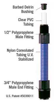 The Cobra Connector is a patented single integrated connector Cobra Connector